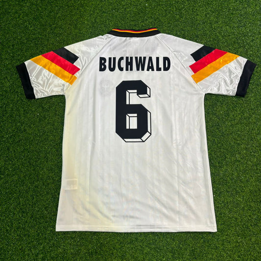 Guido Buchwald Deutschland 1992 Retro Fussballtrikot Jersey