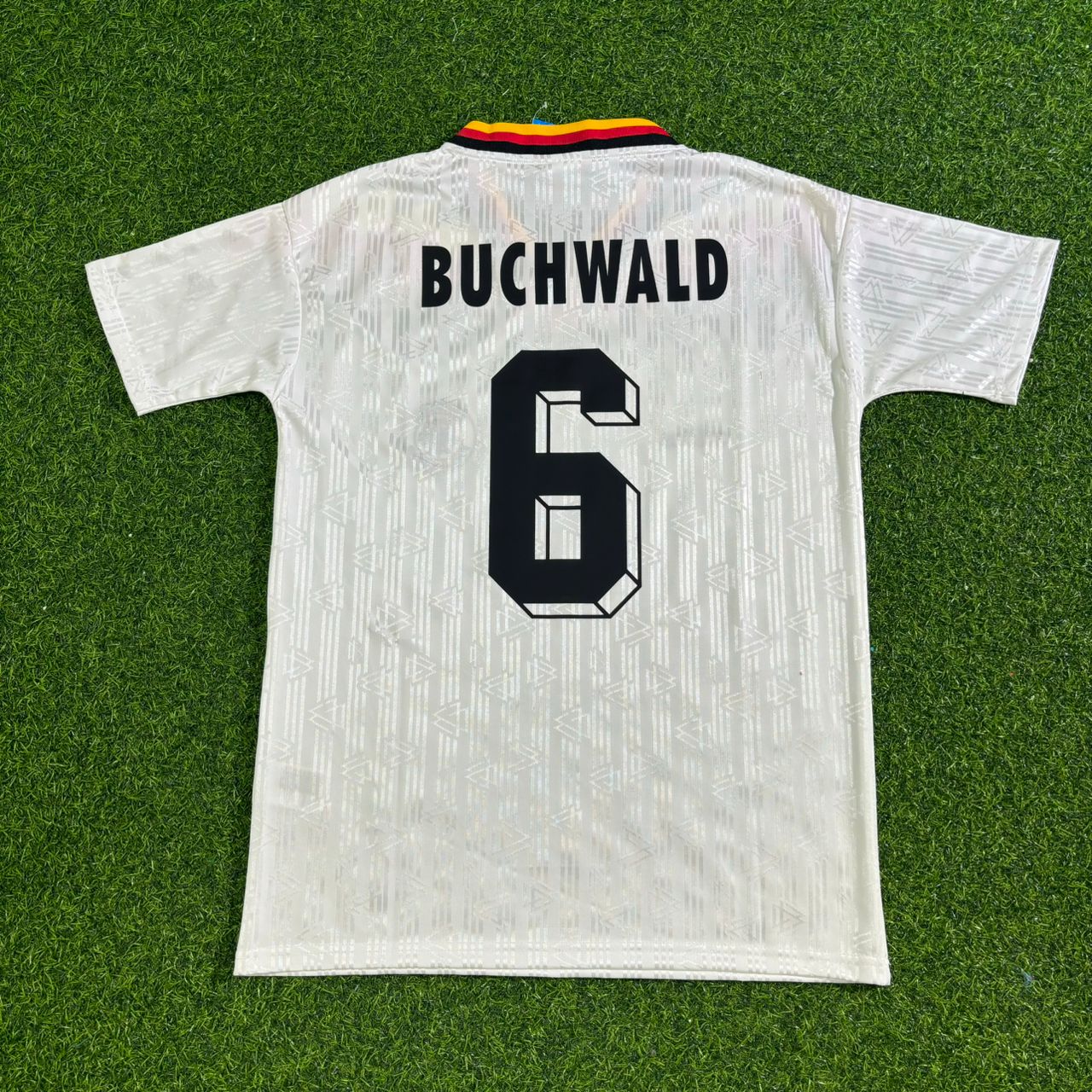 Guido Buchwald Deutschland 1994 World Cup Retro Football Jersey Kit