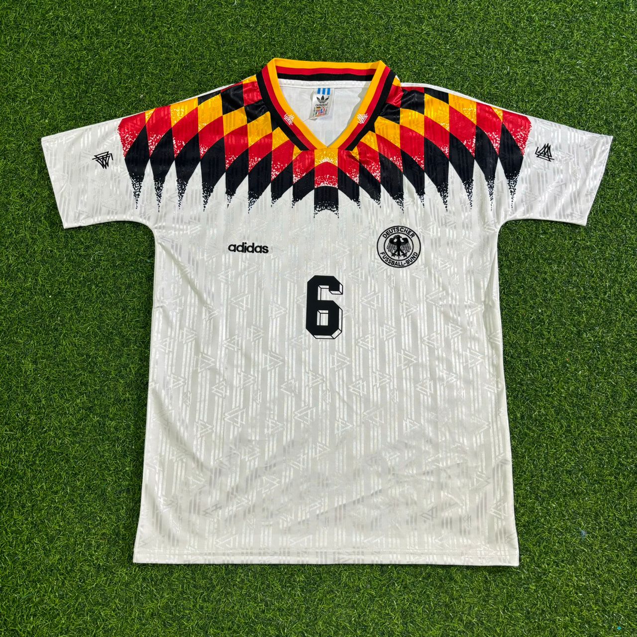 Guido Buchwald Deutschland 1994 World Cup Retro Football Jersey Kit