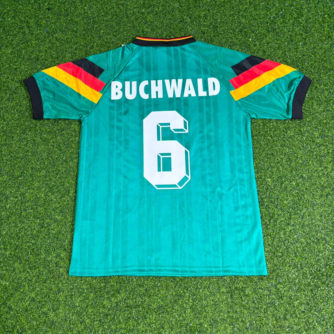 Guido Buchwald Germany Deutschland 1992 Germany Retro Football Jersey Kit