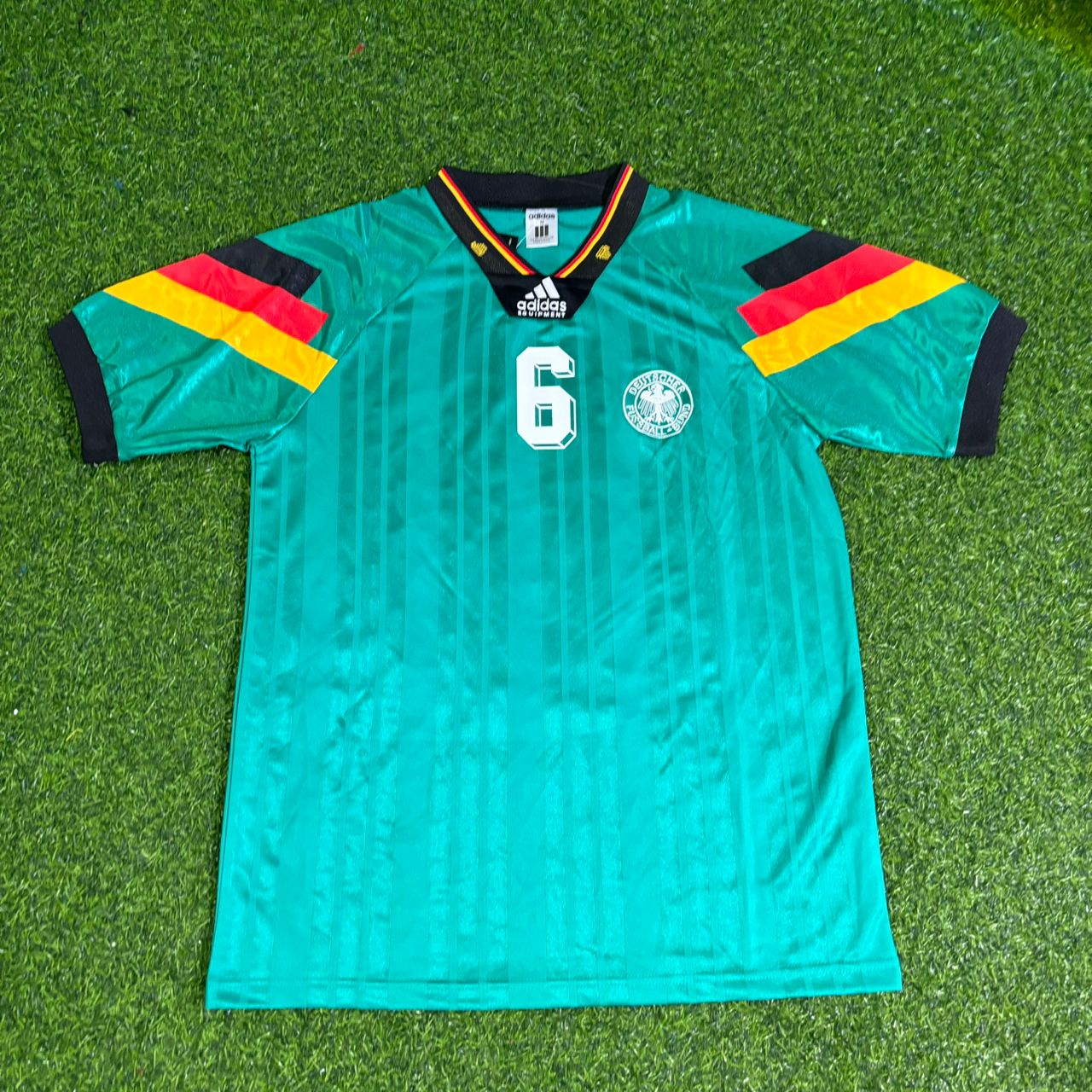 Guido Buchwald Germany Deutschland 1992 Germany Retro Football Jersey Kit