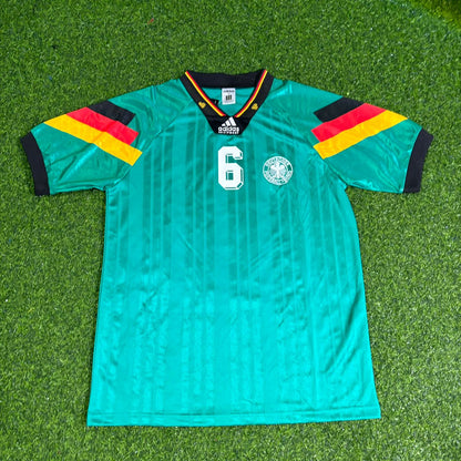 Guido Buchwald Germany Deutschland 1992 Germany Retro Football Jersey Kit