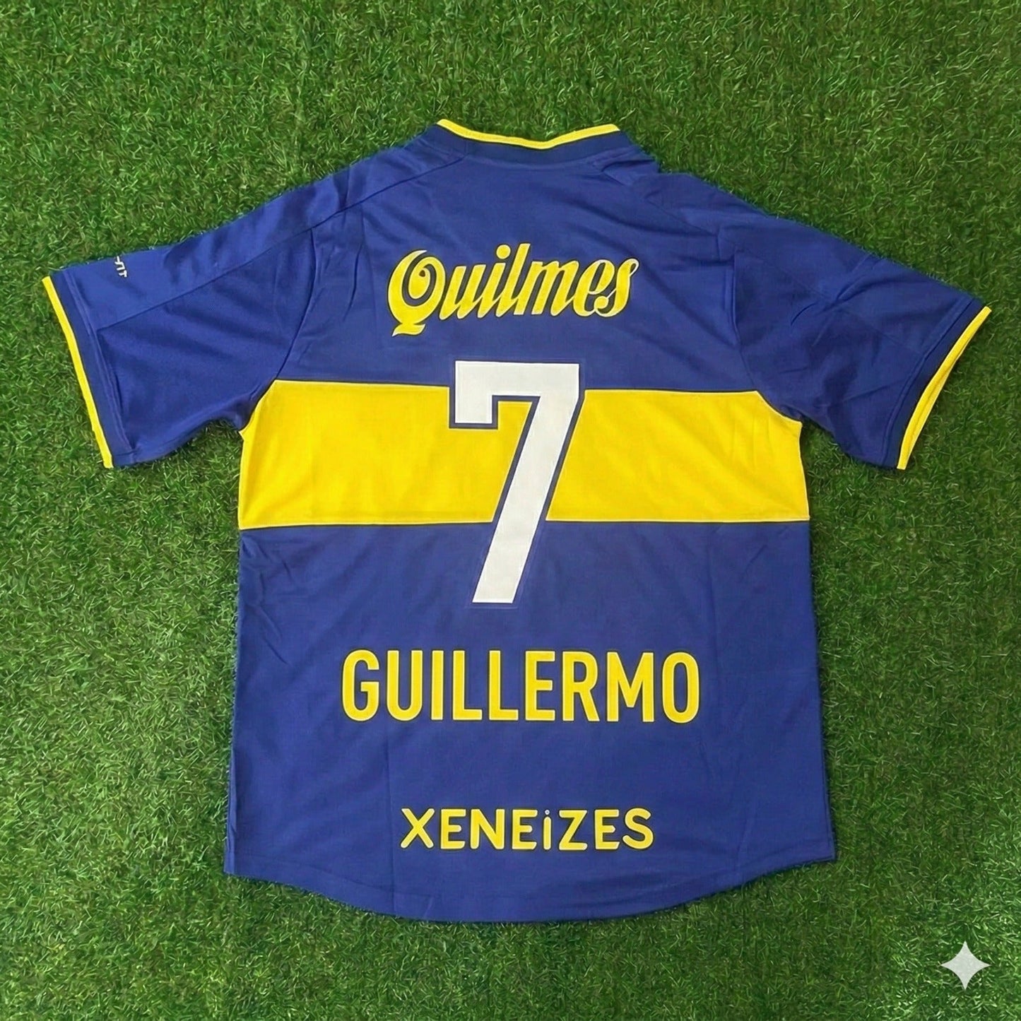 Guillermo Barros Schelotto Boca Juniors Retro Football Jersey