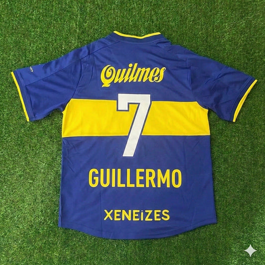 Guillermo Barros Schelotto Boca Juniors Retro Football Jersey