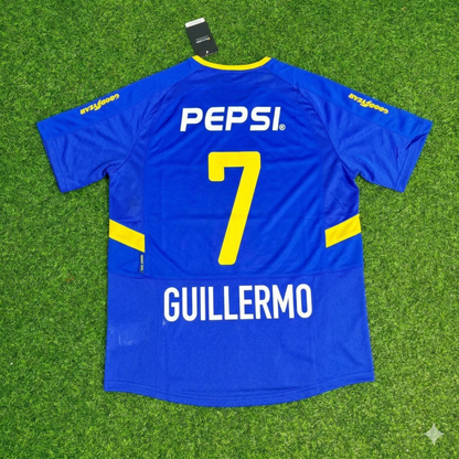 Guillermo Barros Schelotto Boca Juniors 2003 2004 Retro Football Jersey