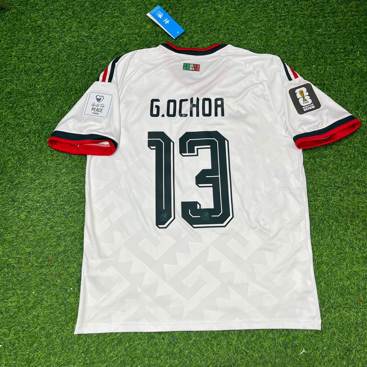 Mexico World Cup 2026 Guillermo Ochoa Home White Football Jersey