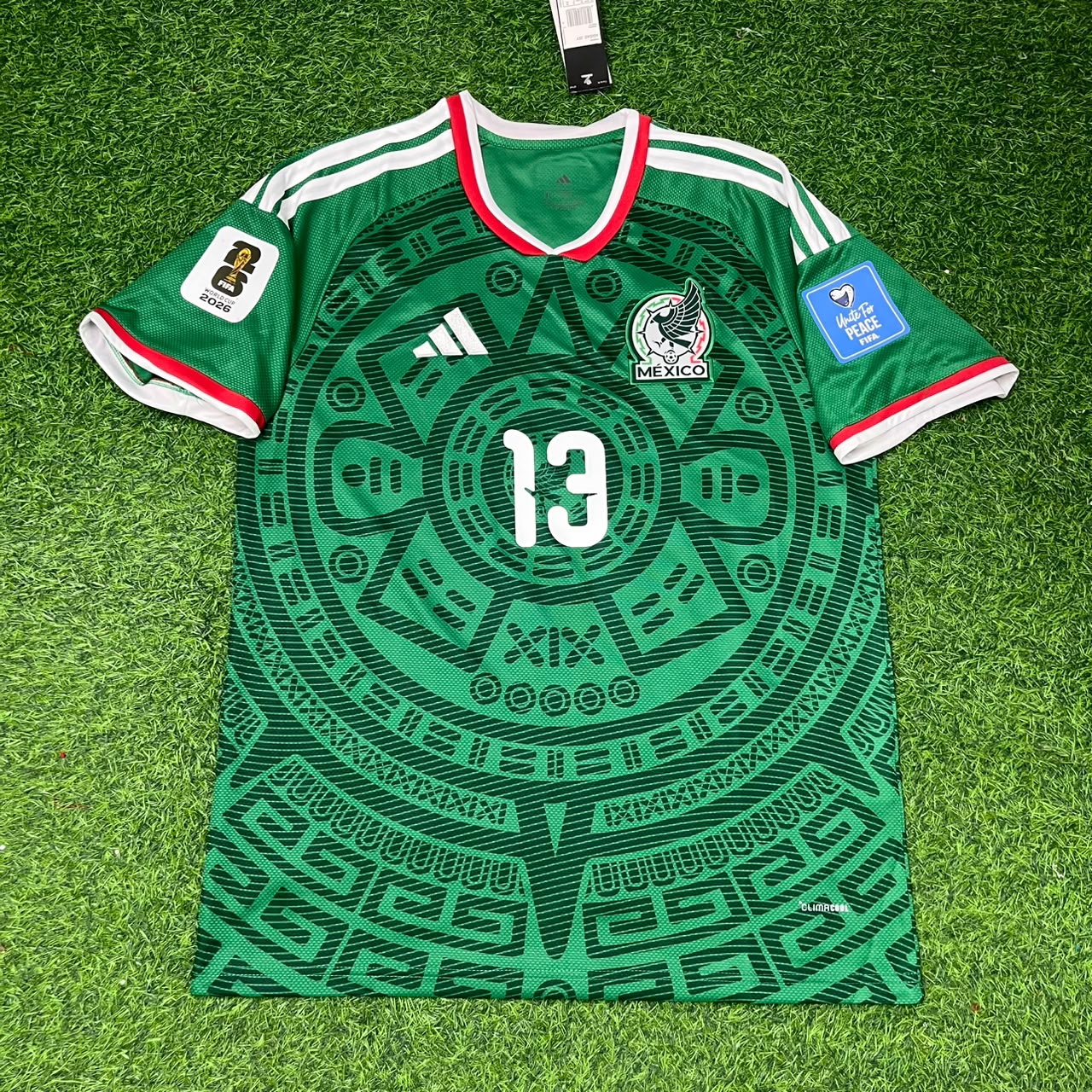 Mexico World Cup 2026 Guillermo Ochoa Home Green Football Jersey