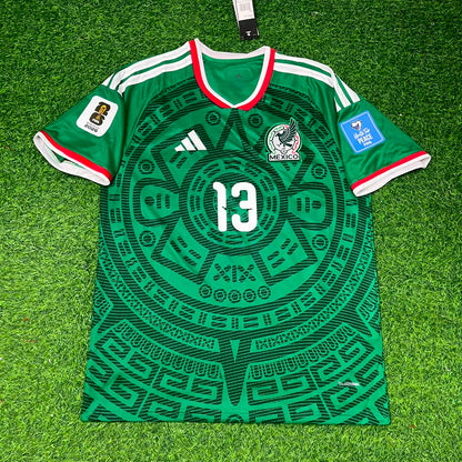 Mexico World Cup 2026 Guillermo Ochoa Home Green Football Jersey
