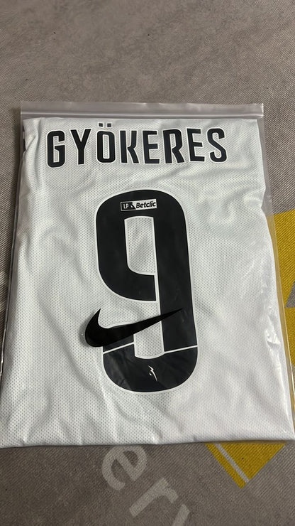 Viktor Gyökeres Sporting CP Lisbon 100th Year Special Commemorative Football Jersey Kit