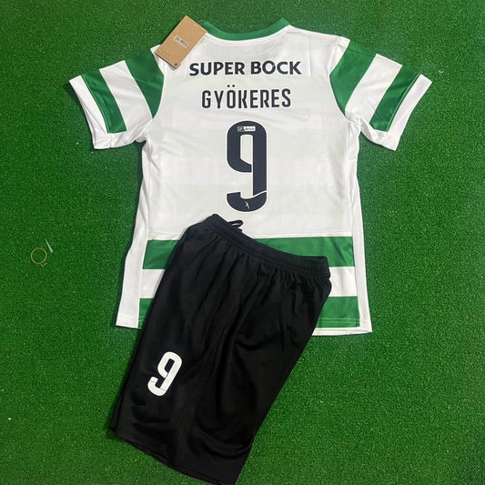 Viktor Gyökeres Sporting CP Lisbon New Season Kids Size Children Soccer Jersey