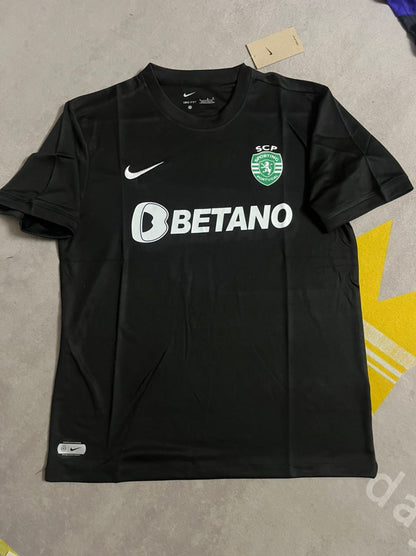 Viktor Gyökeres Sporting CP Lisbon Commemorative Black Football Jersey