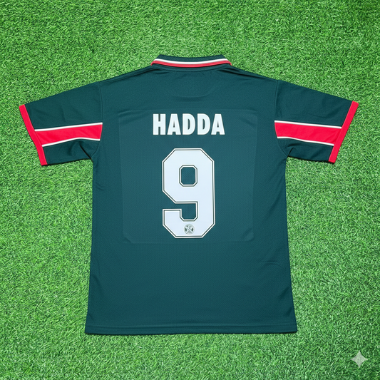 Abdeljalil Hadda Morocco Home Retro Football Jersey Kit