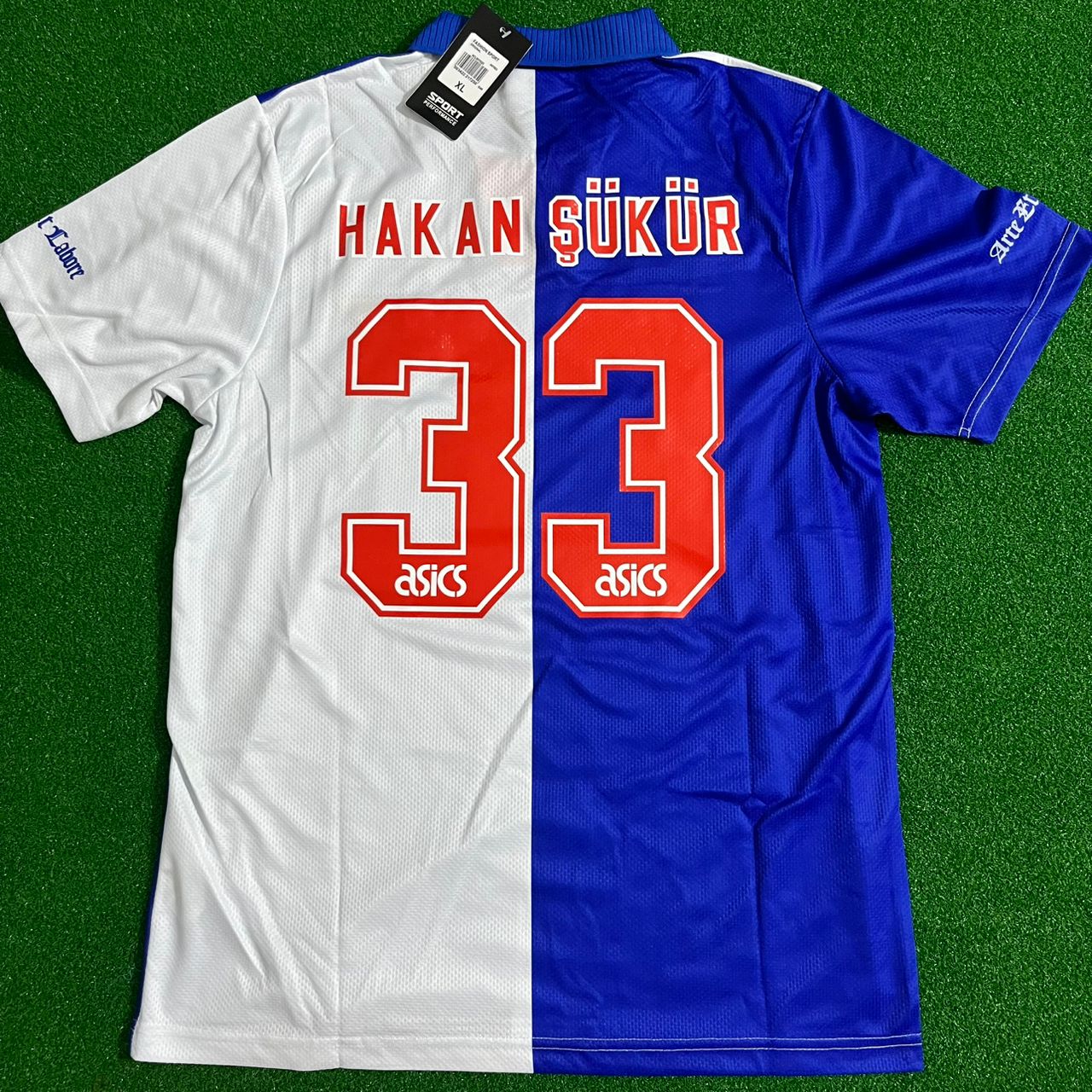 Hakan Şükür Blackburn Rovers Retro Home Football Jersey Kit