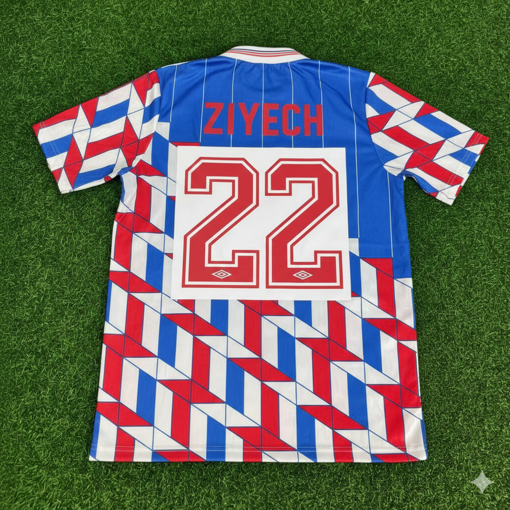 Hakim Ziyech Ajax Retro Legend Football Jersey Collection
