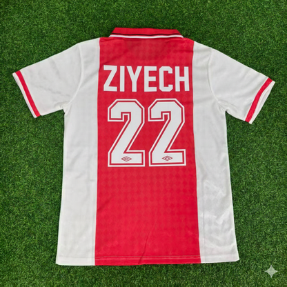 Hakim Ziyech AFC Ajax Retro Football Jersey Kit