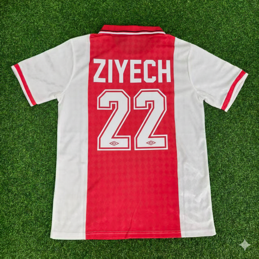 Hakim Ziyech AFC Ajax Retro Football Jersey Kit