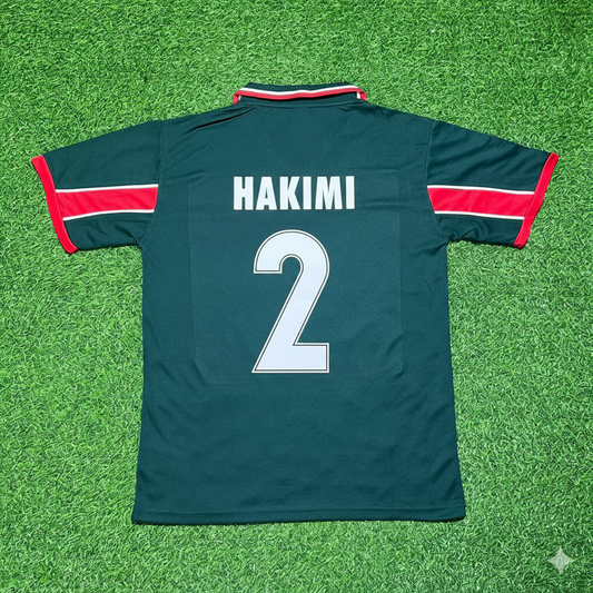 Achraf Hakimi Morocco Home Retro Football Jersey Kit