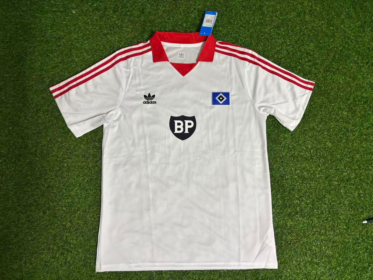 Hamburger SV Retro Heimtrikot 80-81 Rot Fußball