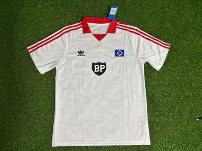 Hamburger SV Retro Heimtrikot 80-81 Rot Fußball
