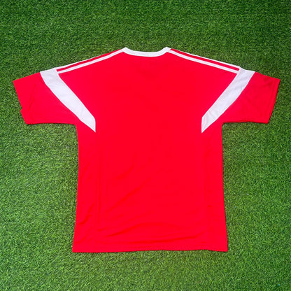HSV 1988 Rotes Heimtrikot Fußball Hamburger SV 1988 retro