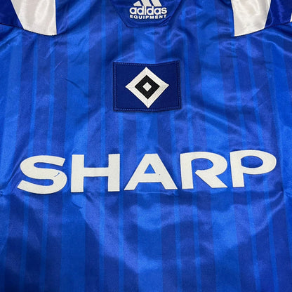 HSV 92-93 Heimtrikot Blau Fußball Hamburger SV Retro Heimtrikot