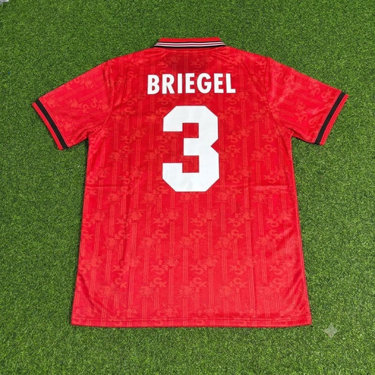 Hans-Peter Briegel FC Kaiserslautern Commemorative Retro Fußballtrikot Jersey
