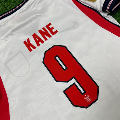 Harry Kane #9 England 2026 World Cup White Kids Football Jersey Kit