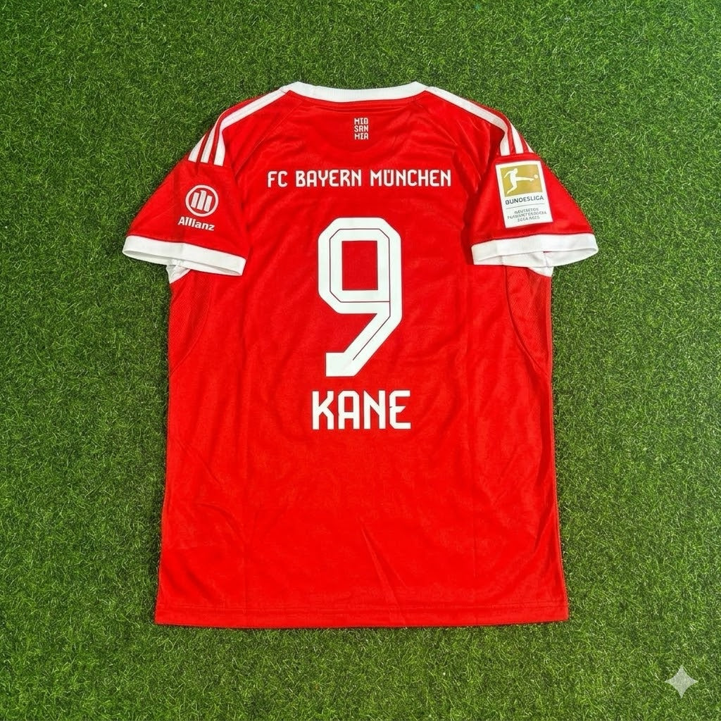 Harry Kane #9 Bayern Munich 2026 Bundesliga Champions Football Jersey Kit