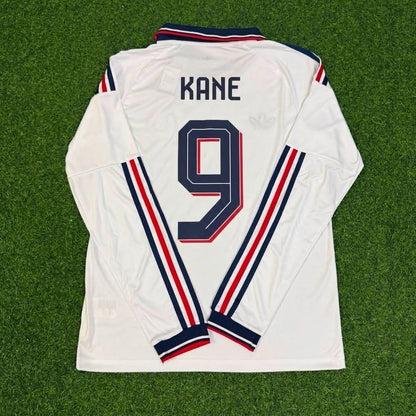 Bayern Munich 2027 Harry Kane #9 Away Long Sleeve Football Jersey