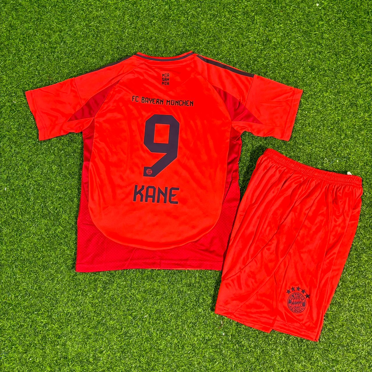 Harry Kane Bayern Munich 2026 Red Kids Football Jersey Kit