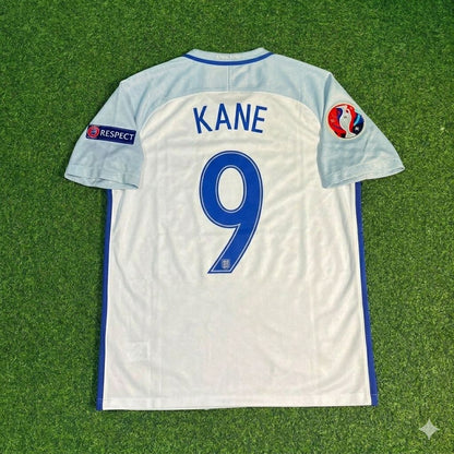 Harry Kane #9 England Euro 2016 Home Retro Jersey