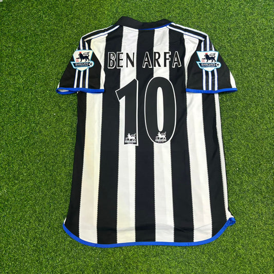 Hatem Ben Arfa #10 Newcastle United Retro Football Jersey Kit