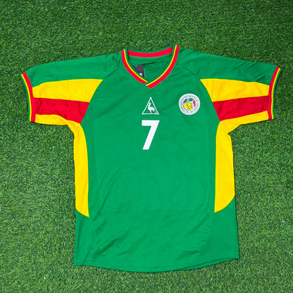 Senegal World Cup 2002 Henri Camara Retro Football Jersey