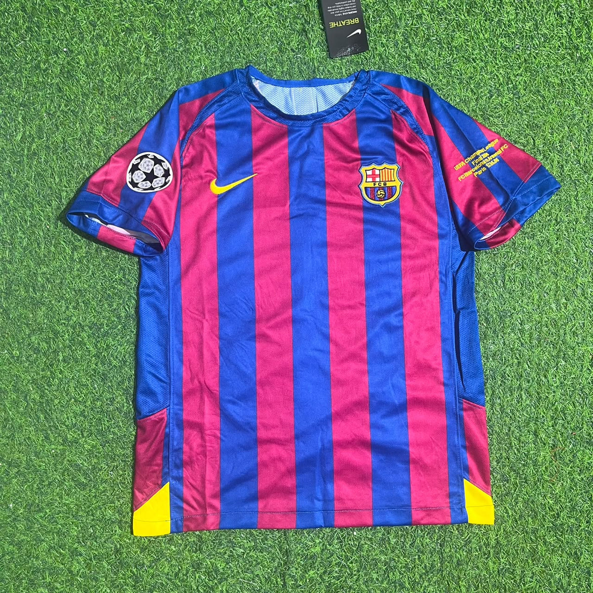 Barcelona 2006 Sebastian Larsson Final Retro Short Sleeve Kids Football Jersey