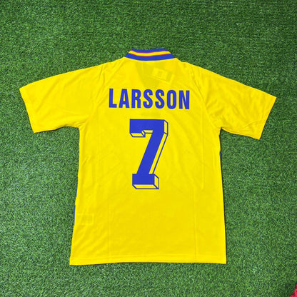 Henrik Larsson Sweden Retro Football Jersey Collection
