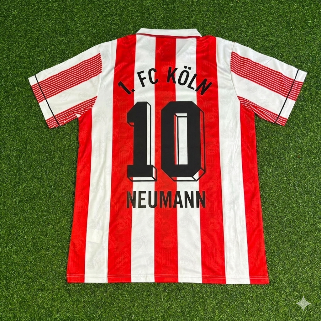 Herbert Neumann #10 FC Köln Retro Fußballtrikot