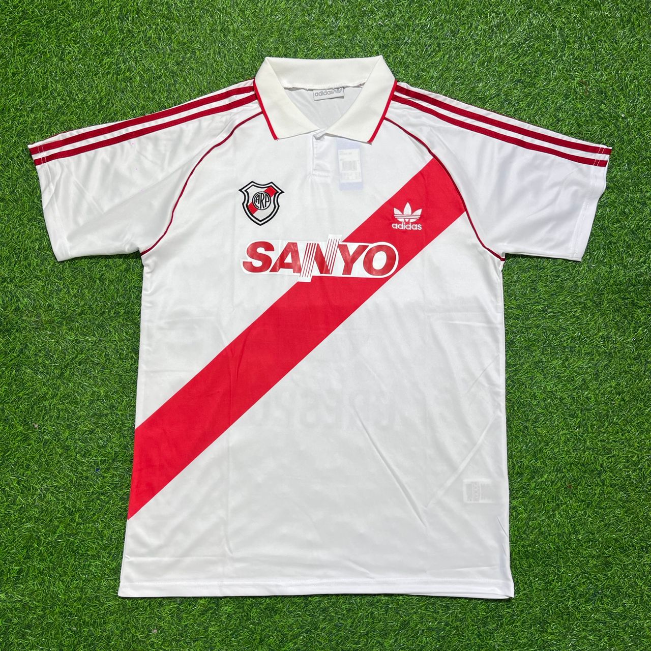 Norberto Alonso River Plate Retro Home Football Jersey Kit