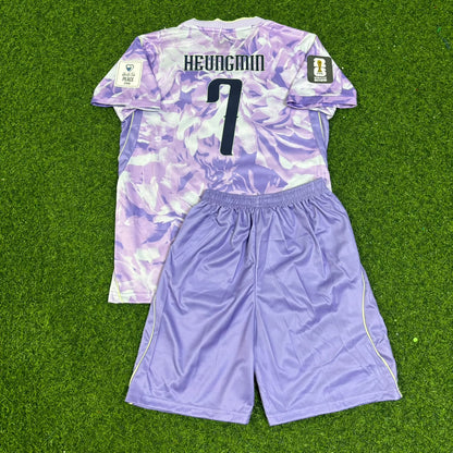 South Korea World Cup 2026 Heung-Min Son Away Kids Football Jersey