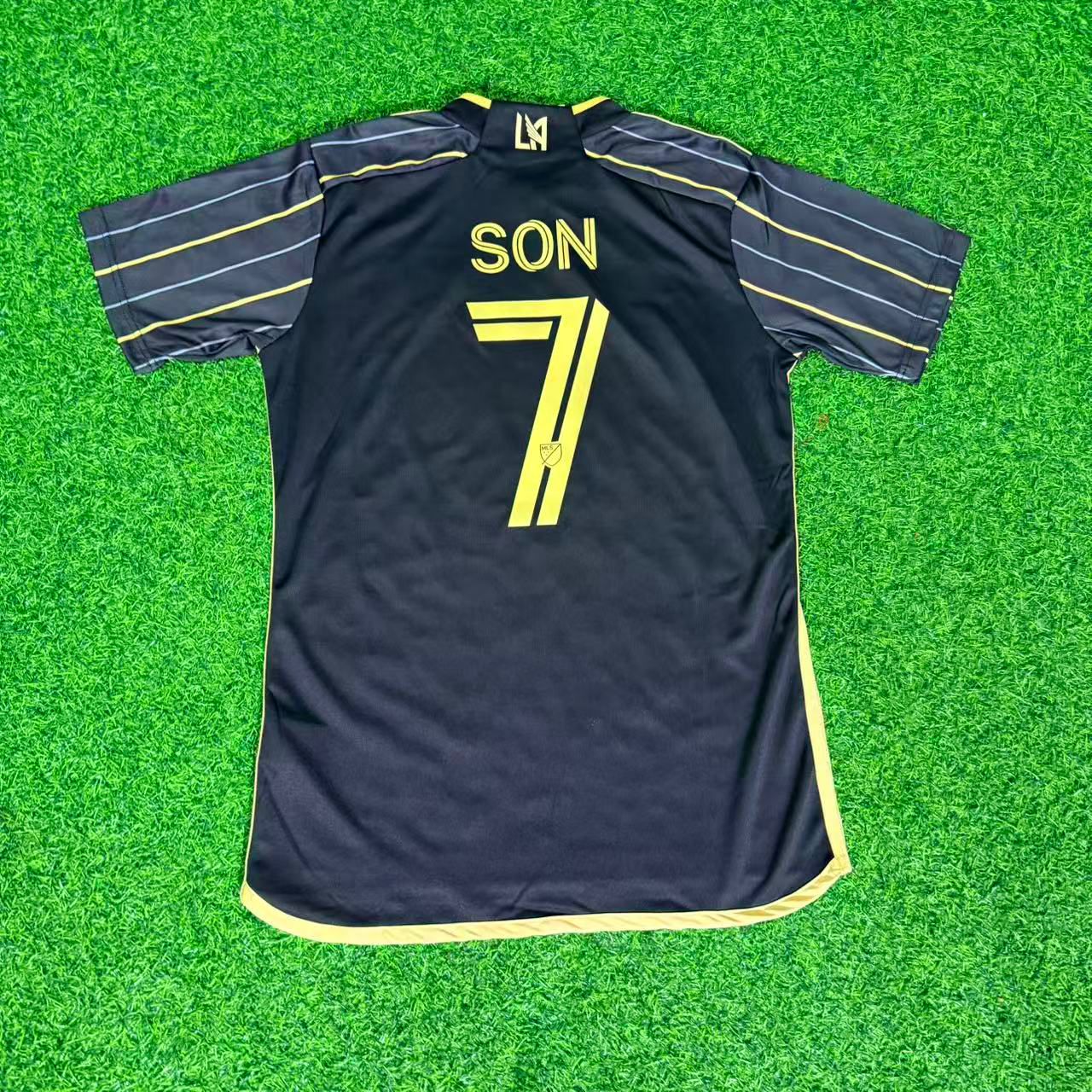 Heung Min Son Los Angeles FC 2026-2027 Black Soccer Football Jersey Kit