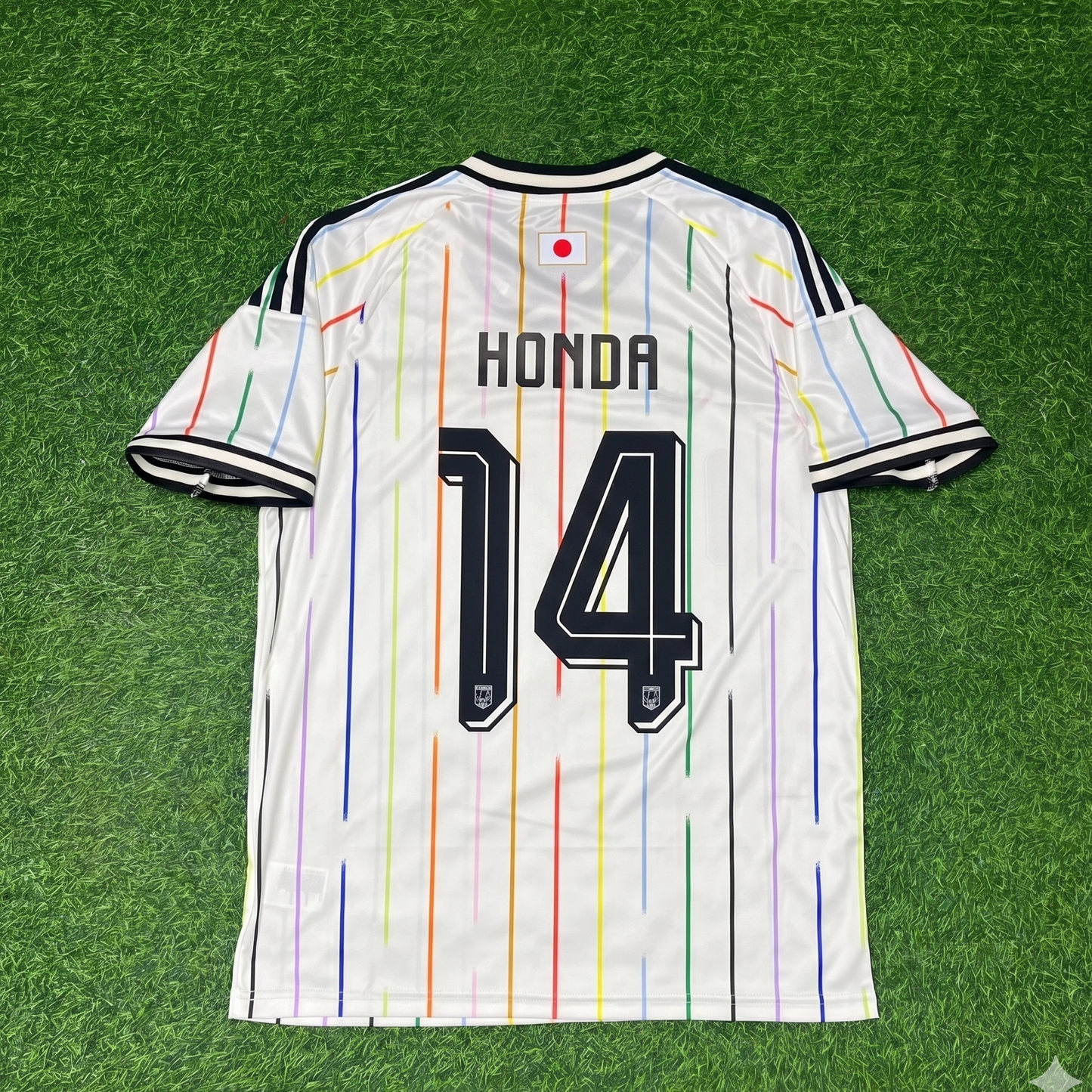 Keisuke Honda Japan Away White Football Jersey