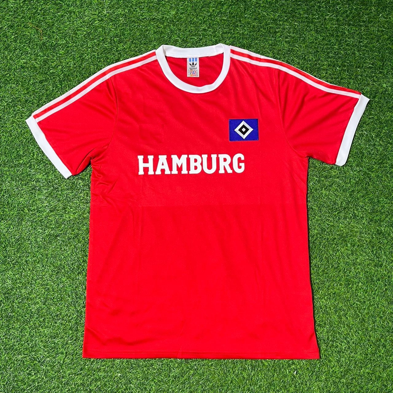 HSV 1974/75 Rotes Heimtrikot Fußball Hamburger SV Retro
