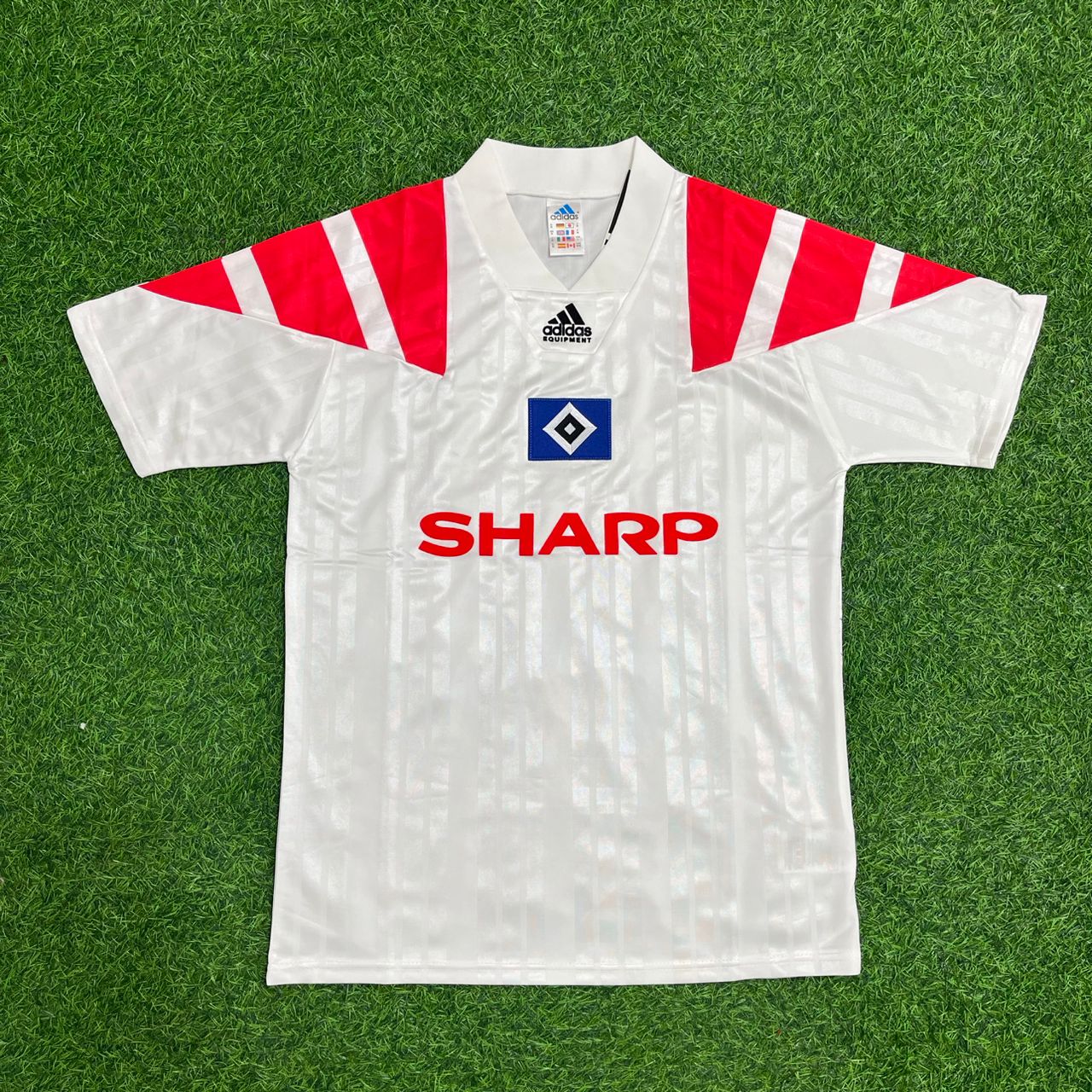 HSV 1992/93 Rotes Heimtrikot Fußball Hamburger SV Retro