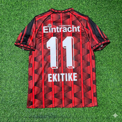 Hugo Ekitiké 11- Eintracht Frankfurt Retro Fußballtrikot Jersey