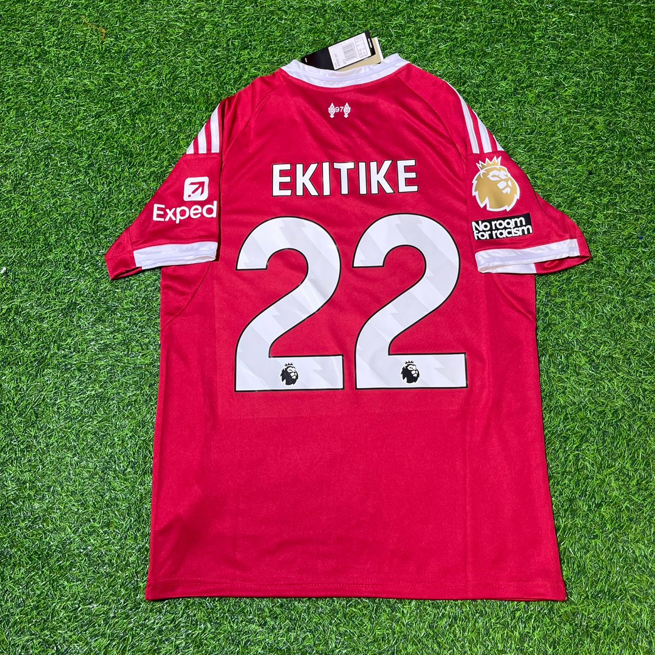 Hugo Ekitiké Liverpool 2025/26 Home Football Jersey Collection