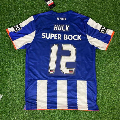 Hulk Porto 2010/2011 Home Football Jersey Number 12 Retro Kit
