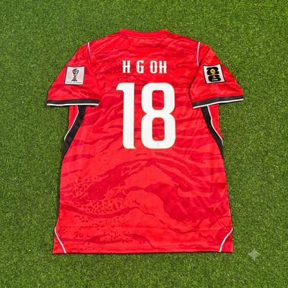 Hyeon-gyu Oh South Korea 2026 World Cup Red Football Jersey