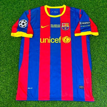 İbrahim Afellay 20- Barcelona 2011 London Final Football Jersey