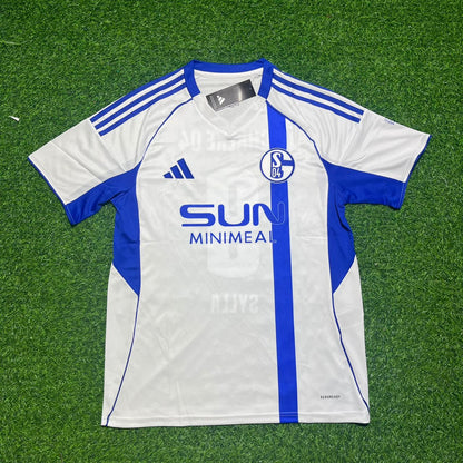 Ibrahima Sylla Schalke 04 2026 White Football Jersey