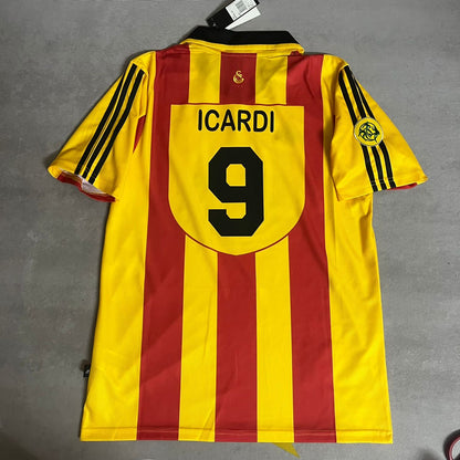 Mauro Icardi Galatasaray UEFA 2000 Retro Nostalji Formasi Football Home Football Jersey