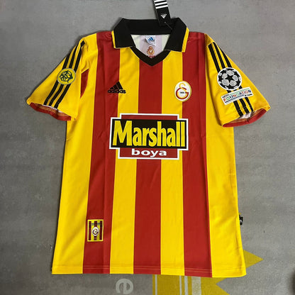 Bulent Korkmaz Galatasaray UEFA 2000 Retro Nostalji Formasi Football Home Football Jersey